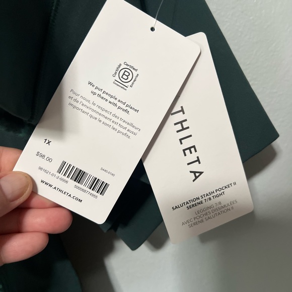 NWT Salutation Stash Serene 7/8 Leggings - Picture 4 of 10